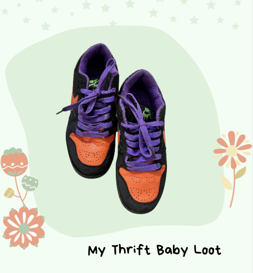 Like New Nike Sb Dunk Low Night Of Mischief Halloween Shoes (8 years)